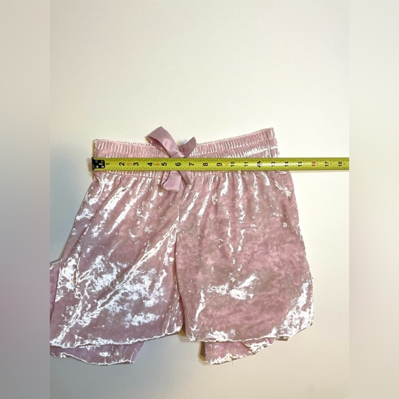 NWT Victorias Secret crushed velvet Jogger lounge pant Sz:XS Pink - Picture 6 of 6
